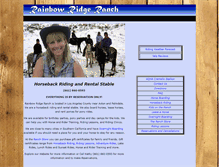 Tablet Screenshot of horsebackriding.la